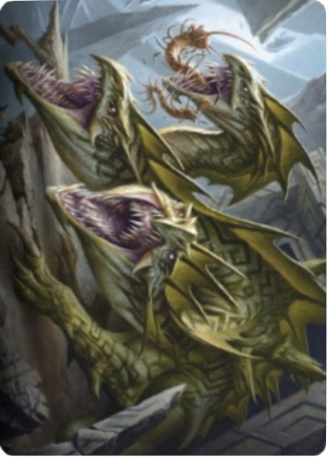 Grakmaw, Skyclave Ravager Art Card (76) (Art Series: Zendikar Rising)