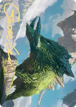 Yasharn, Implacable Earth Art Card (Gold-Stamped Signature) (81)