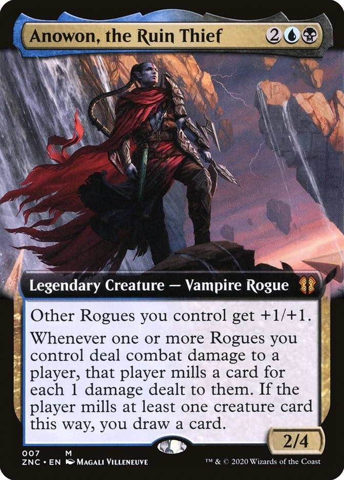 Anowon, the Ruin Thief (Extended Art) (7) (Commander: Zendikar Rising)