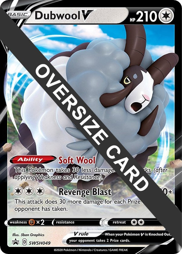 Image for Dubwool V - SWSH049 (SWSH049) (Jumbo Cards) - Pokemon
