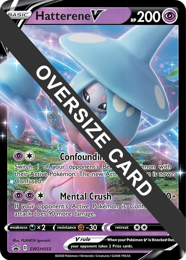 Image for Hatterene V - SWSH055 (SWSH055) (Jumbo Cards) - Pokemon