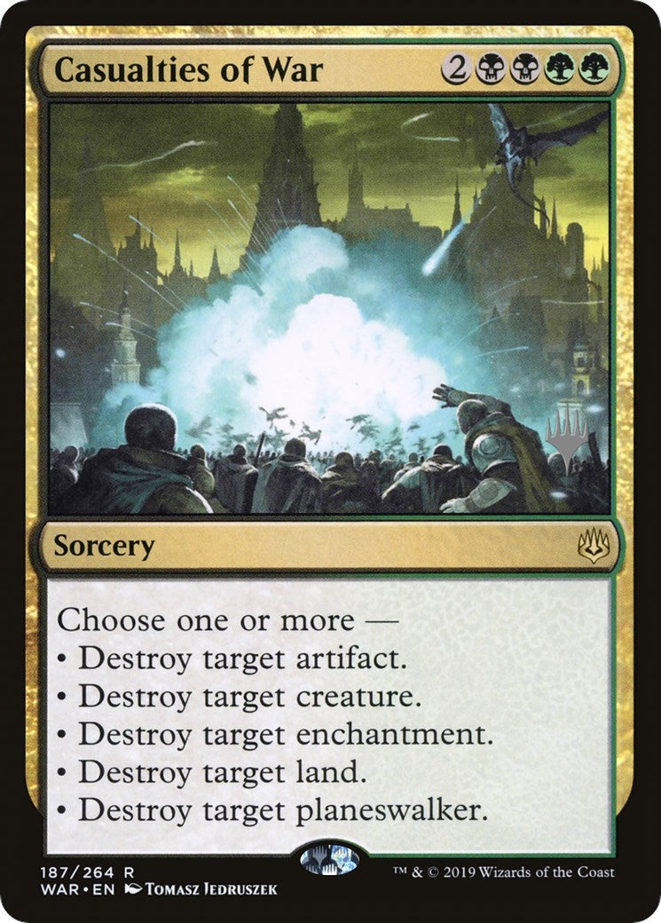 Casualties of War (187) (Promo Pack: Zendikar Rising)