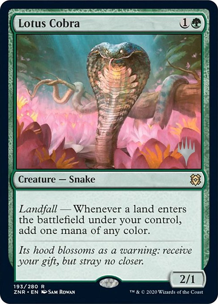 Lotus Cobra (193) (Promo Pack: Zendikar Rising)