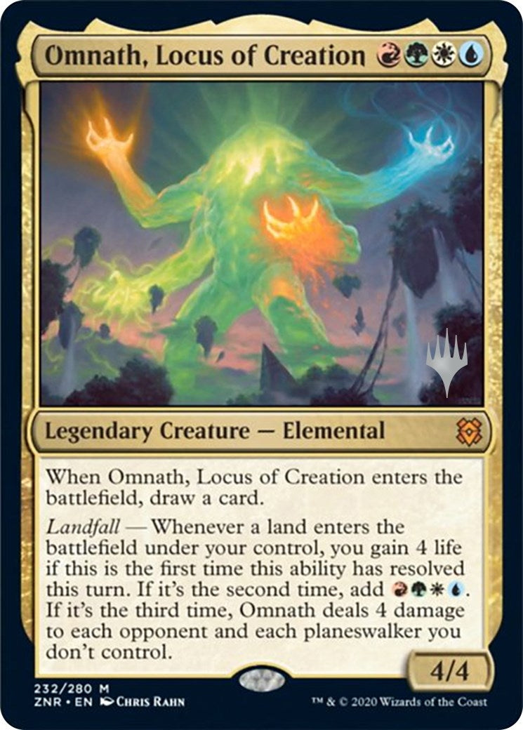 Omnath, Locus of Creation (232) (Promo Pack: Zendikar Rising)