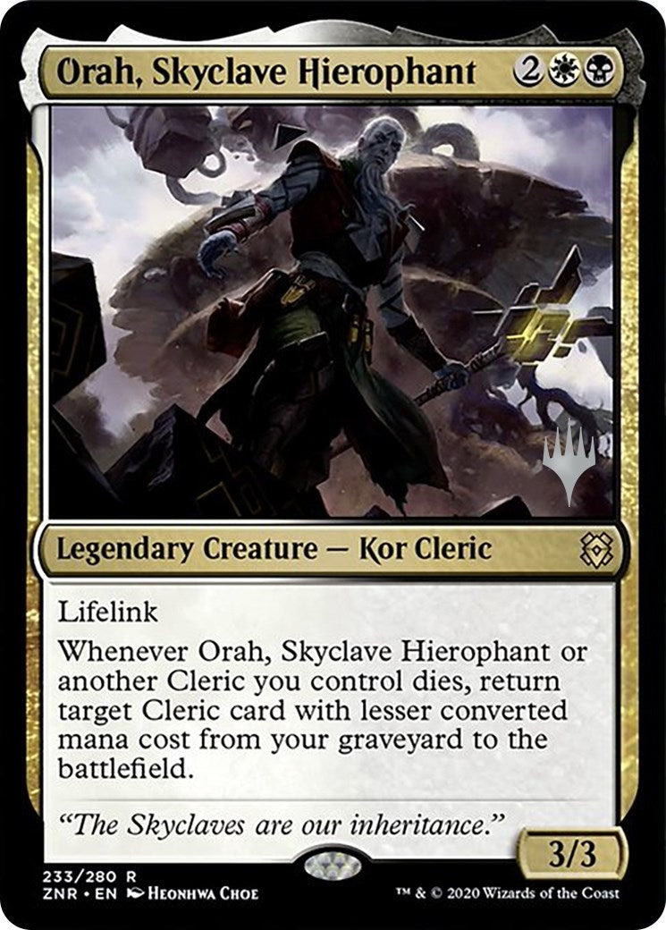 Orah, Skyclave Hierophant (233) (Promo Pack: Zendikar Rising)