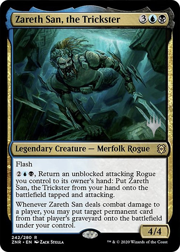 Zareth San, the Trickster (242) (Promo Pack: Zendikar Rising)