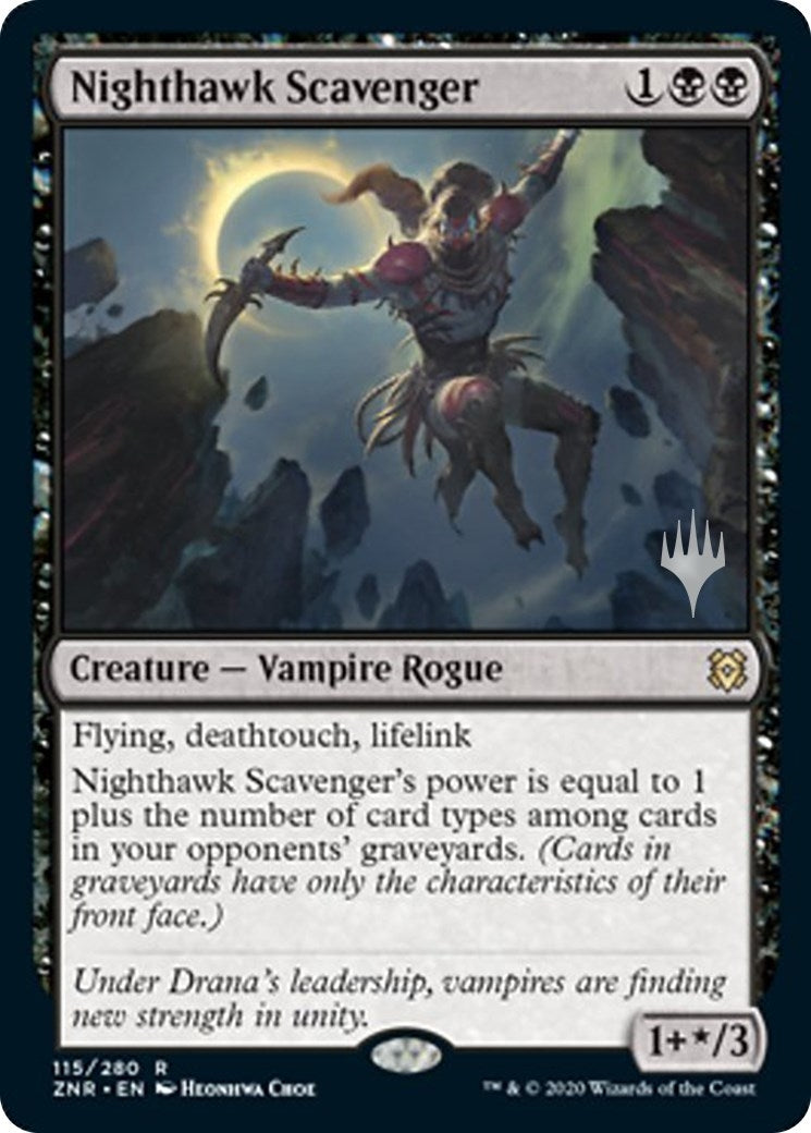 Nighthawk Scavenger (115) (Promo Pack: Zendikar Rising)
