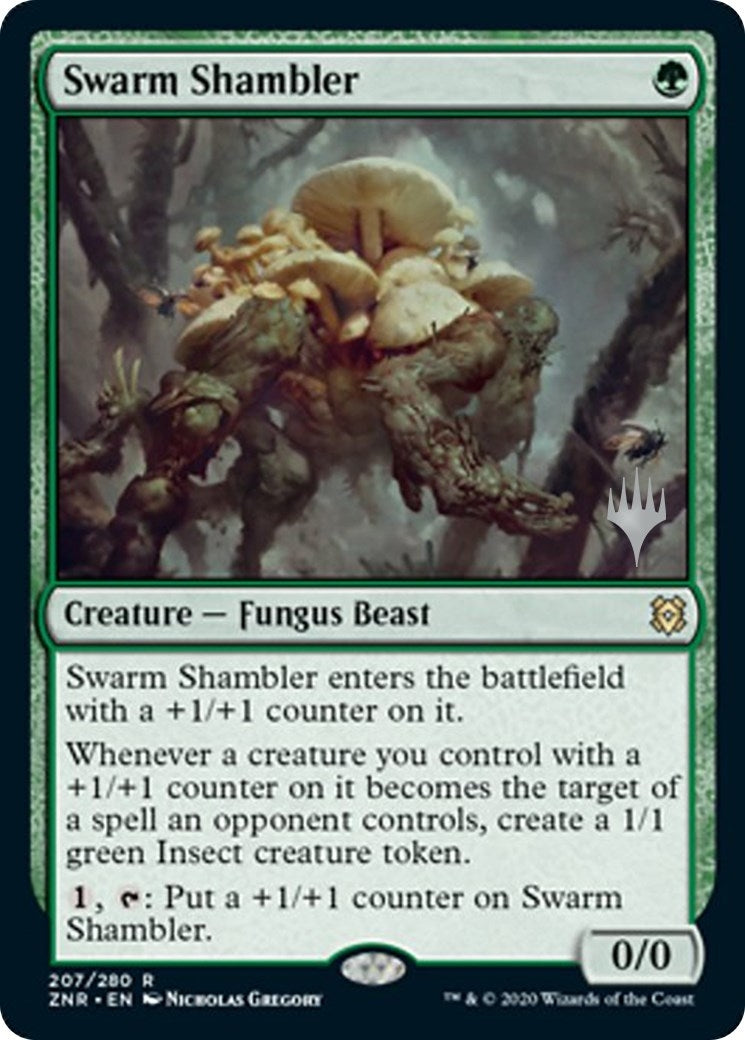 Swarm Shambler (207) (Promo Pack: Zendikar Rising)