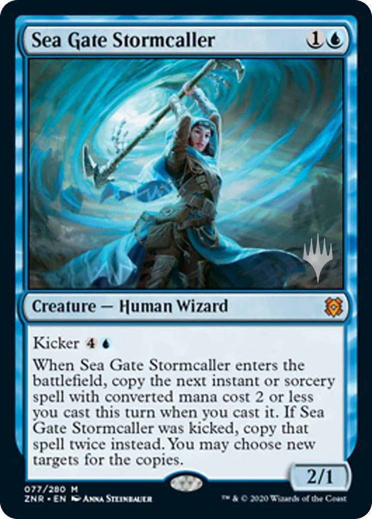 Sea Gate Stormcaller (77) (Promo Pack: Zendikar Rising)