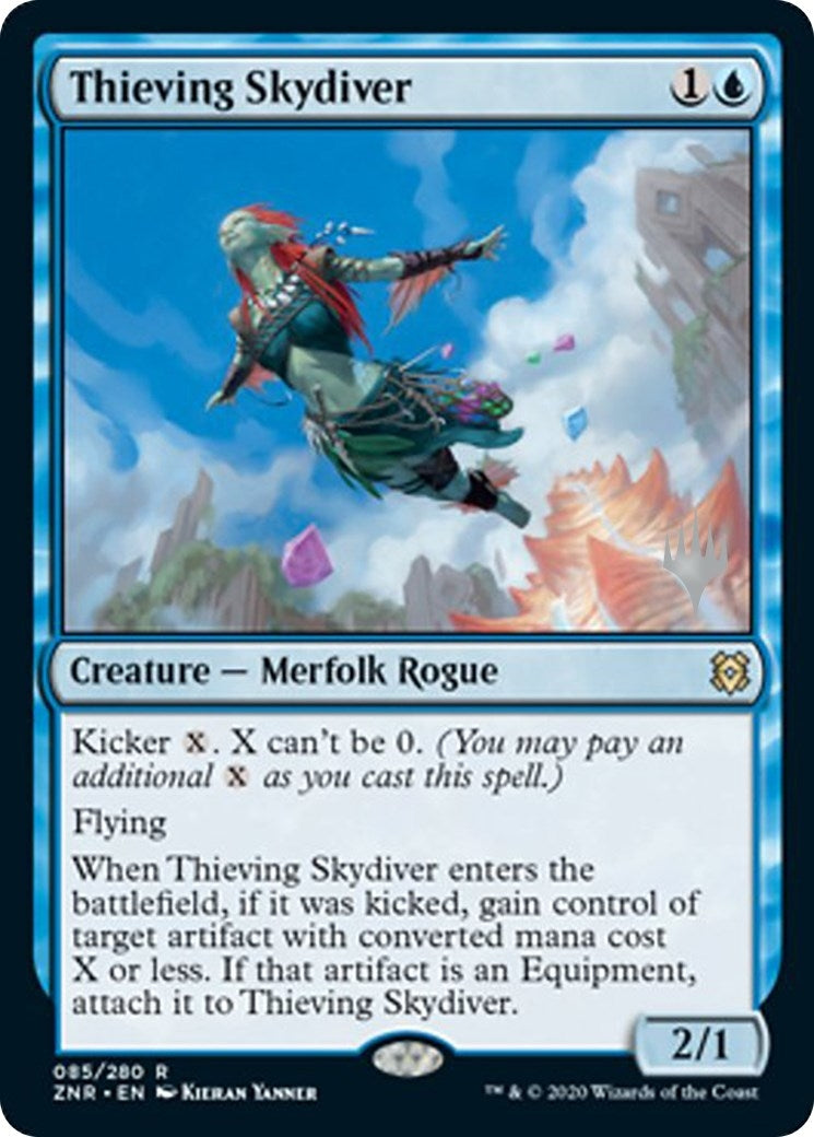 Thieving Skydiver (85) (Promo Pack: Zendikar Rising)