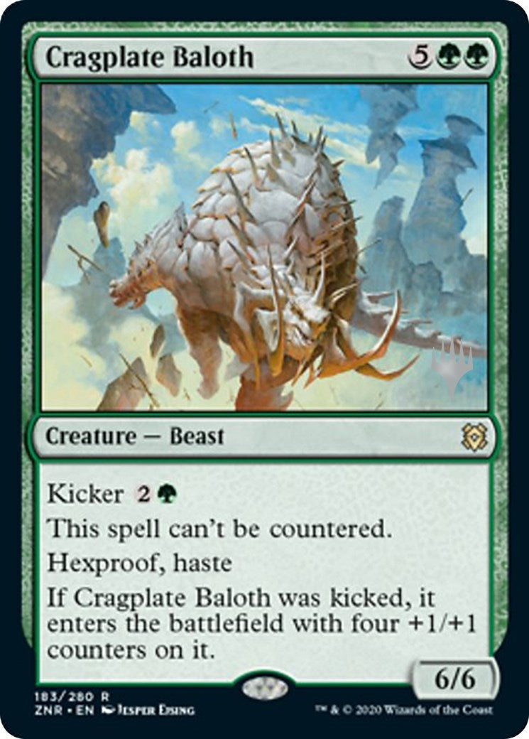 Cragplate Baloth (183) (Promo Pack: Zendikar Rising)