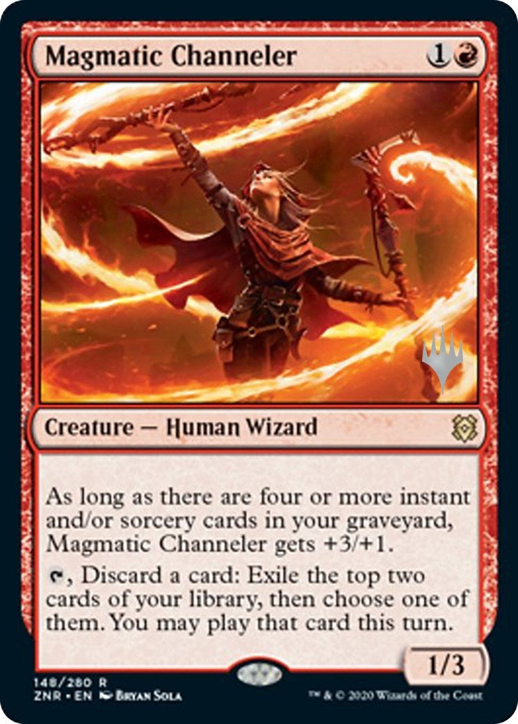 Magmatic Channeler (148) (Promo Pack: Zendikar Rising)