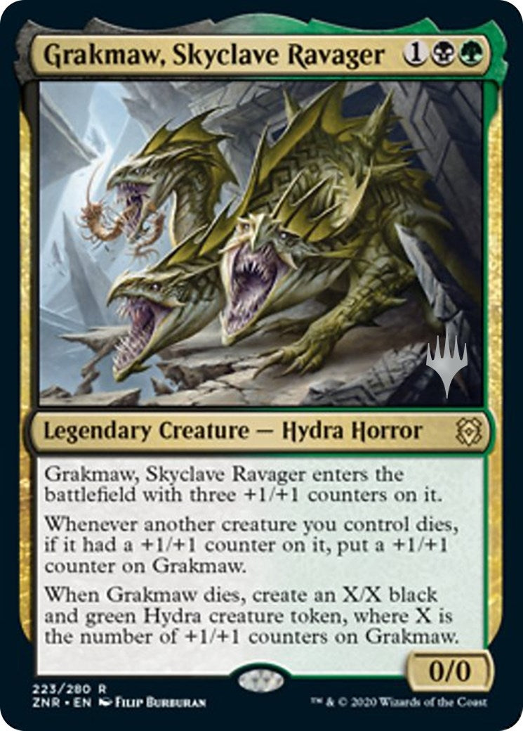 Grakmaw, Skyclave Ravager (223) (Promo Pack: Zendikar Rising)