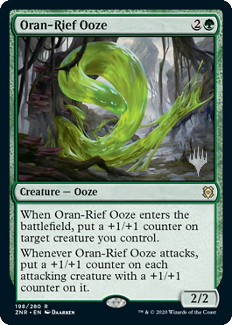 Oran-Rief Ooze (198) (Promo Pack: Zendikar Rising)