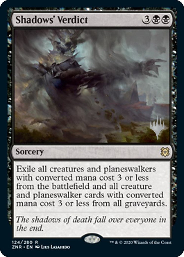 Shadows' Verdict (124) (Promo Pack: Zendikar Rising)