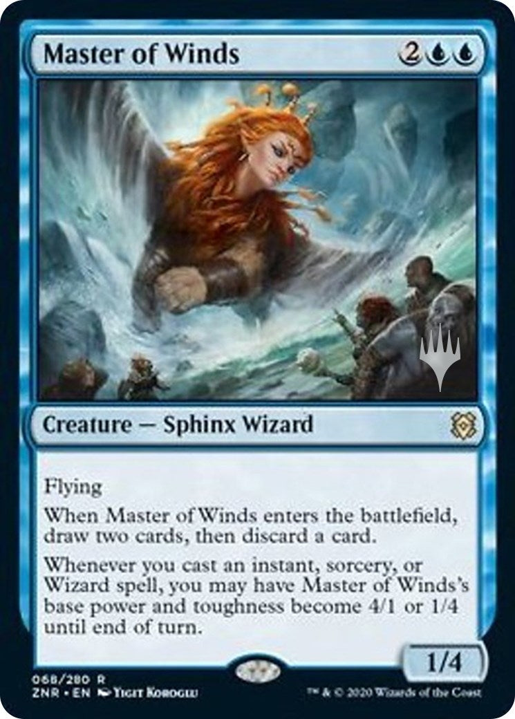 Master of Winds (68) (Promo Pack: Zendikar Rising)