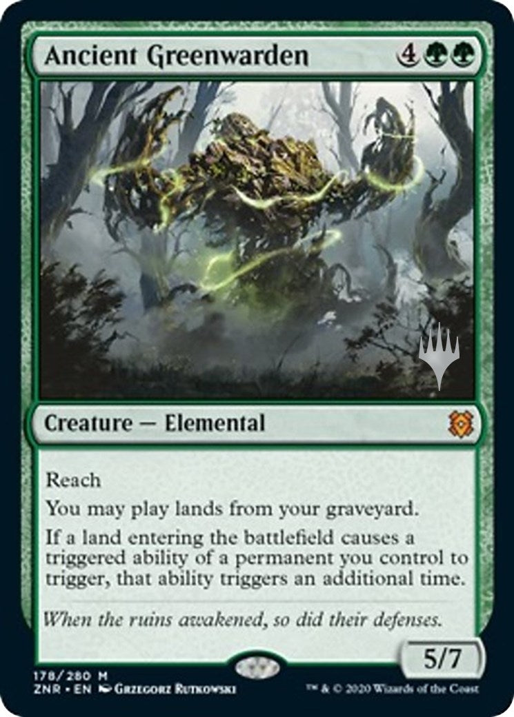 Ancient Greenwarden (178) (Promo Pack: Zendikar Rising)
