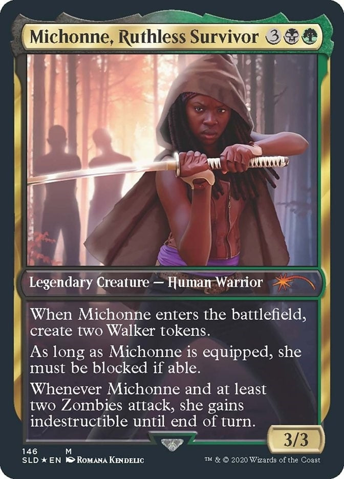 Michonne, Ruthless Survivor (146) (Secret Lair Drop Series)