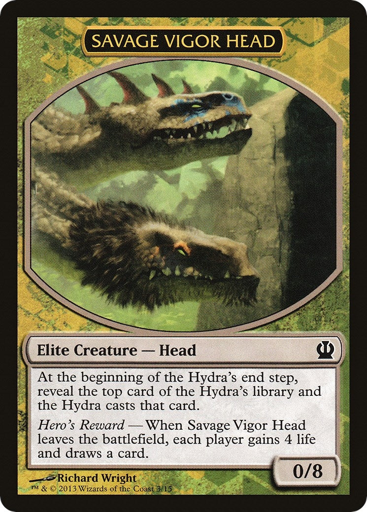 Savage Vigor Head (3) (Hero's Path Promos)