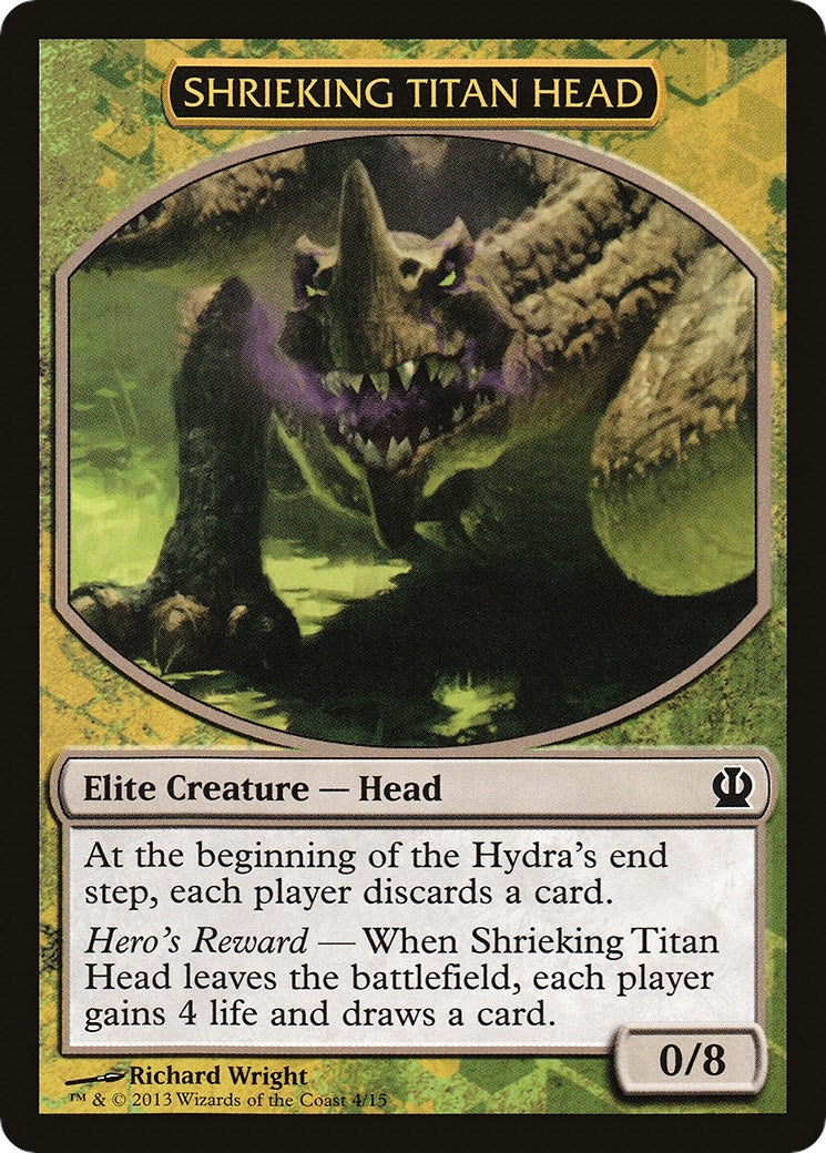Shrieking Titan Head (4) (Hero's Path Promos)