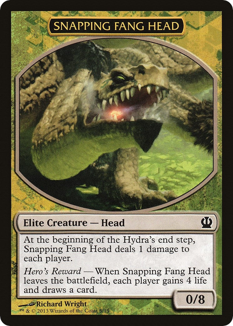 Snapping Fang Head (5) (Hero's Path Promos)