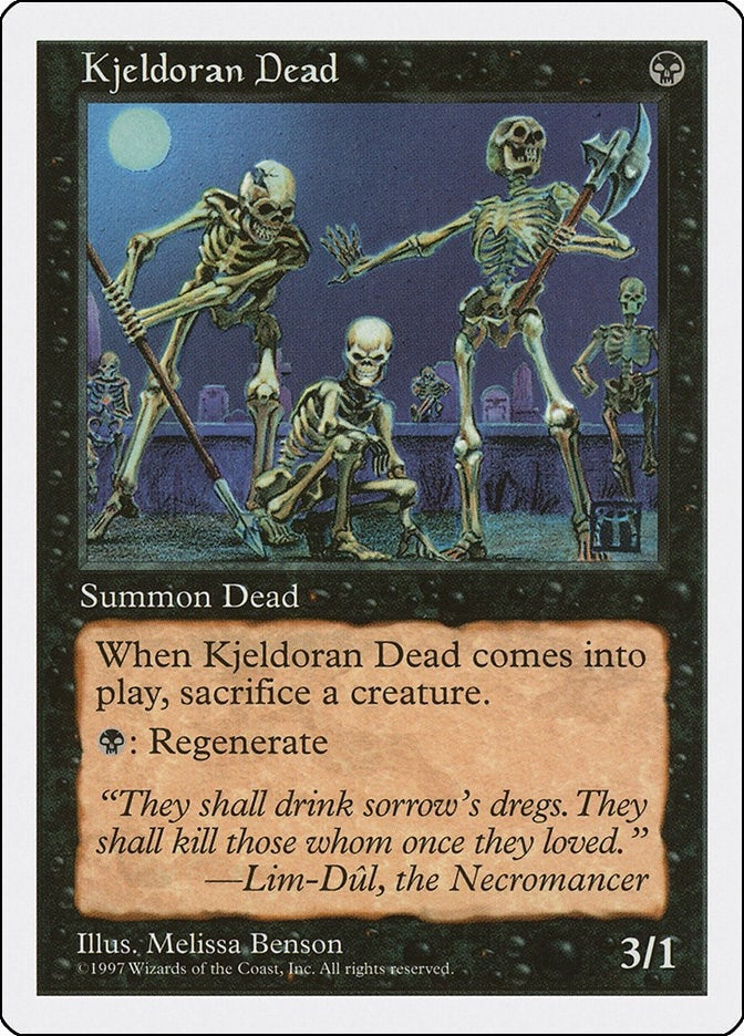 Kjeldoran Dead (Fifth Edition)