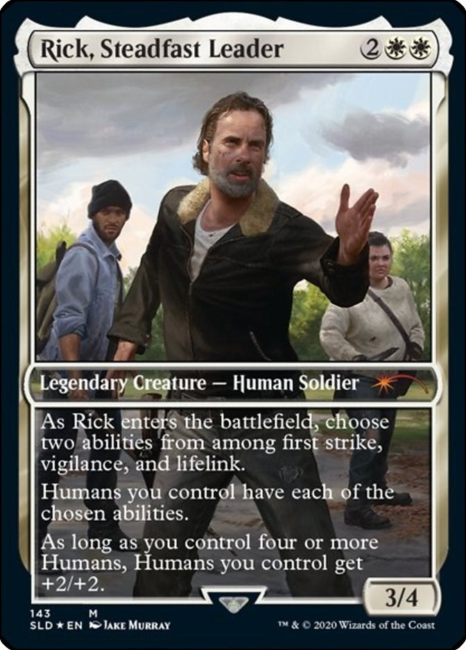 Rick, Steadfast Leader (143) (Secret Lair Drop Series)