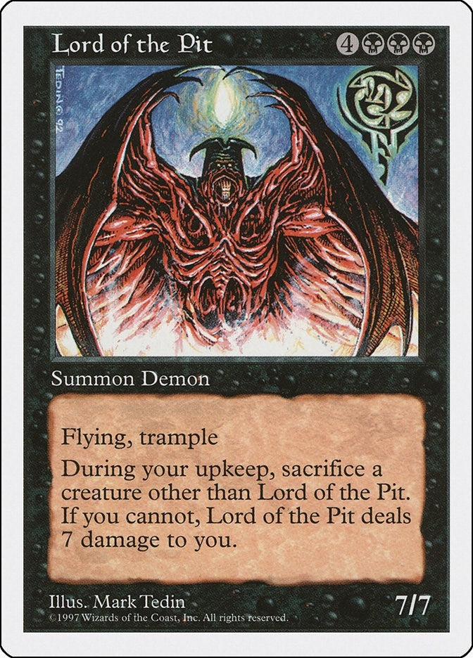 Lord of the Pit (Fifth Edition)