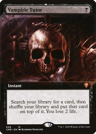 Vampiric Tutor (Extended Art) (656) (Commander Legends)