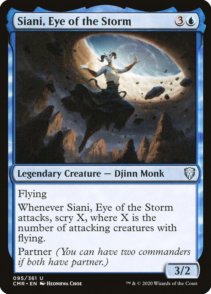 Image for Siani, Eye of the Storm (95) (Commander Legends) - Magic: The Gathering