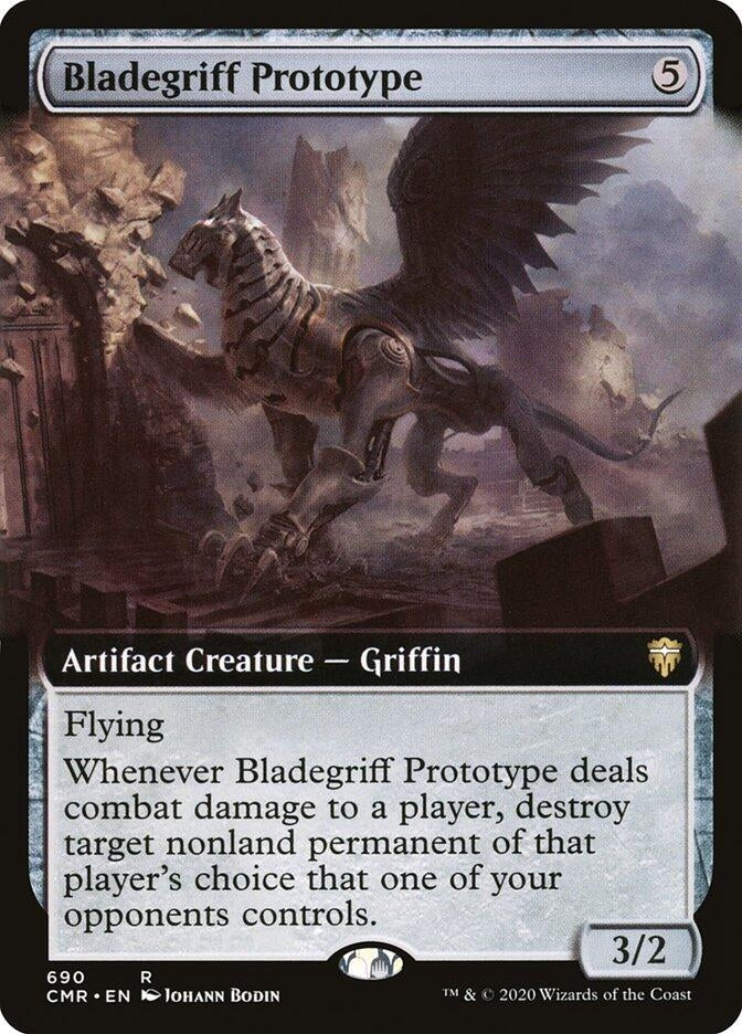 Bladegriff Prototype (Extended Art) (690) (Commander Legends)