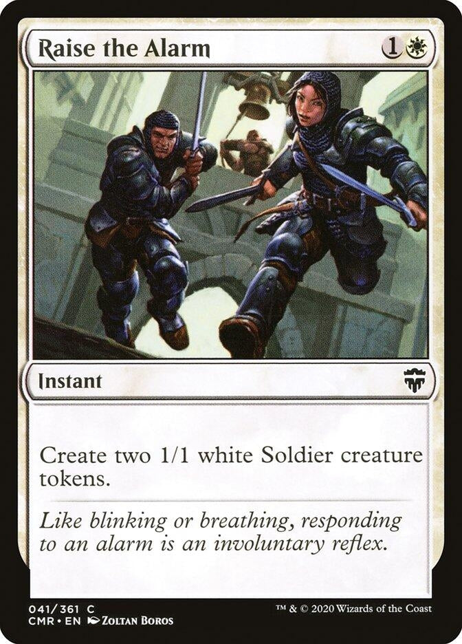 Image for Raise the Alarm (41) (Commander Legends) - Magic: The Gathering