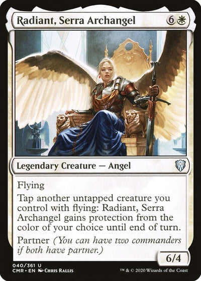 Radiant, Serra Archangel (40) (Commander Legends)