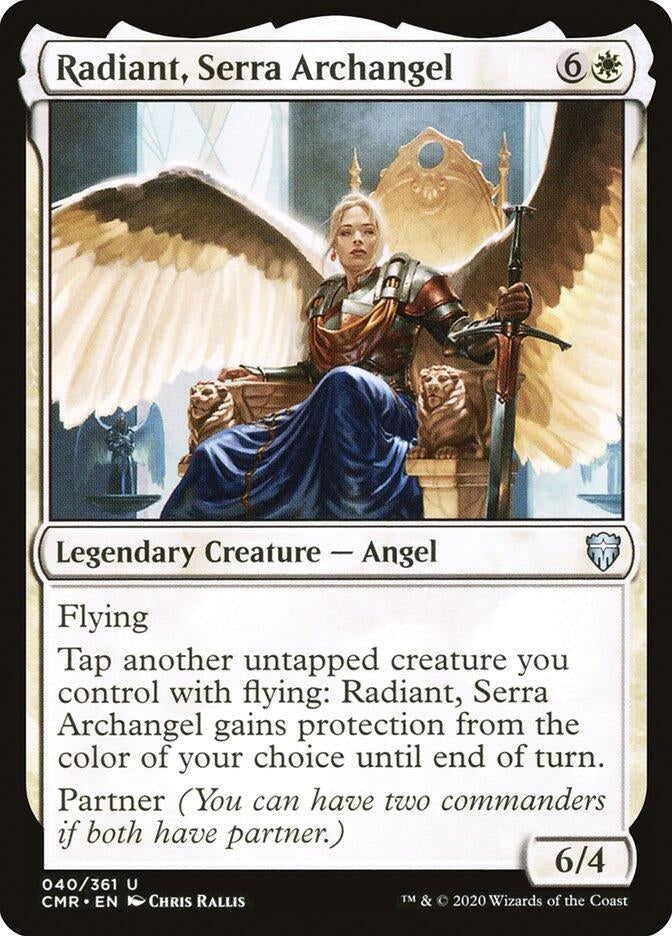 Image for Radiant, Serra Archangel (40) (Commander Legends) - Magic: The Gathering