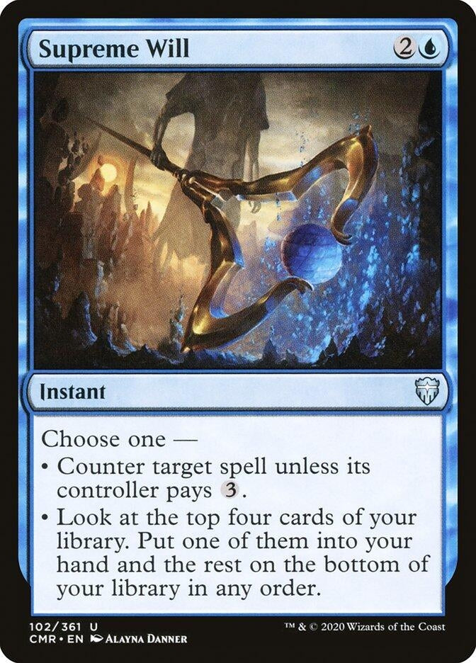 Image for Supreme Will (102) (Commander Legends) - Magic: The Gathering