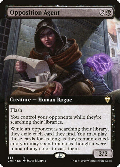 Opposition Agent (Extended Art) (651) (Commander Legends)