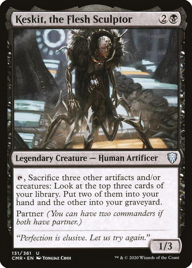 Keskit, the Flesh Sculptor (131) (Commander Legends)