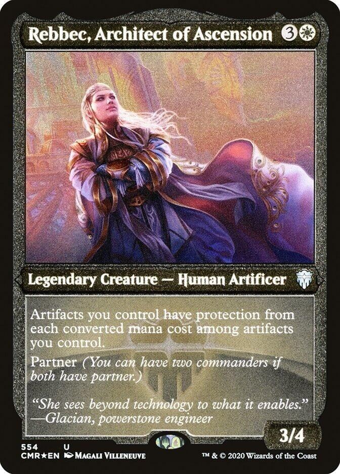 Rebbec, Architect of Ascension (Foil Etched) (554) (Commander Legends)