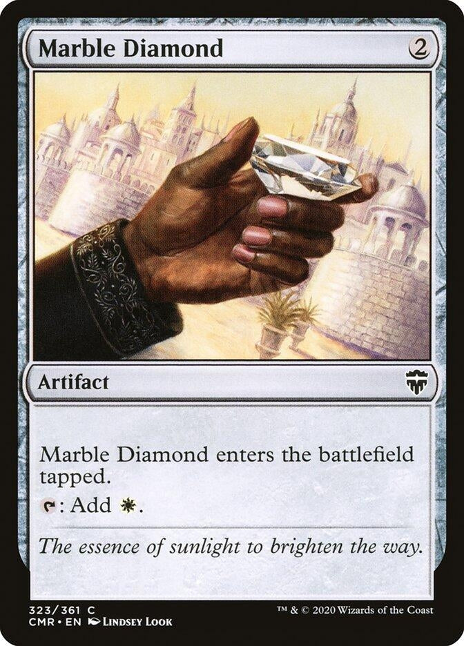 Image for Marble Diamond (323) (Commander Legends) - Magic: The Gathering