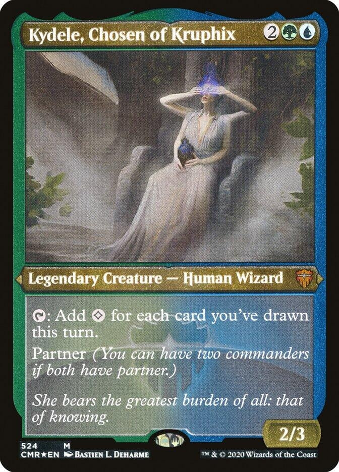 Kydele, Chosen of Kruphix (Foil Etched) (524) (Commander Legends)