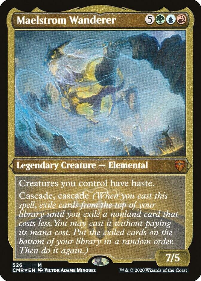Maelstrom Wanderer (Foil Etched) (526) (Commander Legends)