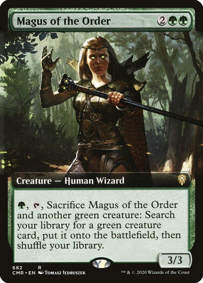 Magus of the Order (Extended Art) (682) (Commander Legends)