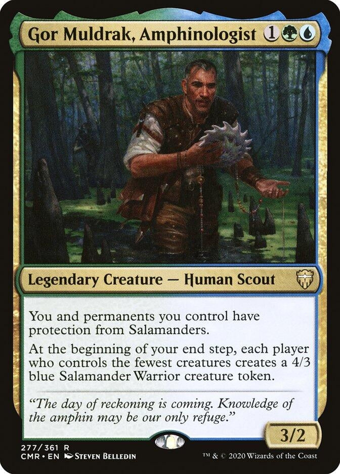 Gor Muldrak, Amphinologist (277) (Commander Legends)