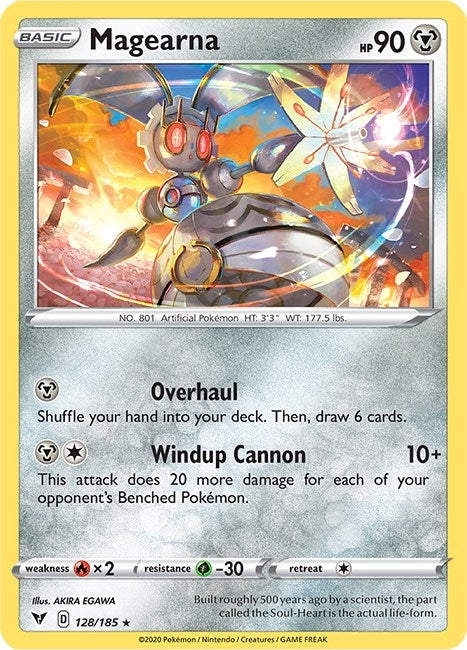 Image for Magearna (128/185) (SWSH04: Vivid Voltage) - Pokemon