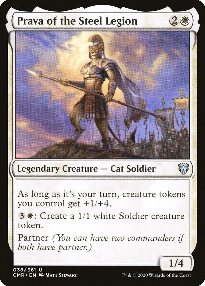 Image for Prava of the Steel Legion (38) (Commander Legends) - Magic: The Gathering