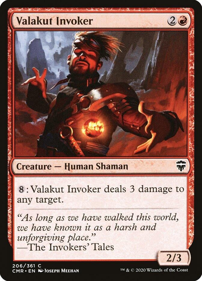 Image for Valakut Invoker (206) (Commander Legends) - Magic: The Gathering