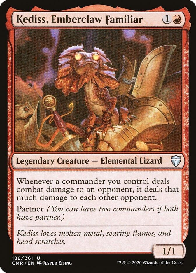 Kediss, Emberclaw Familiar (188) (Commander Legends)