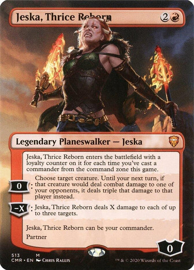 Jeska, Thrice Reborn (Borderless) (513) (Commander Legends)