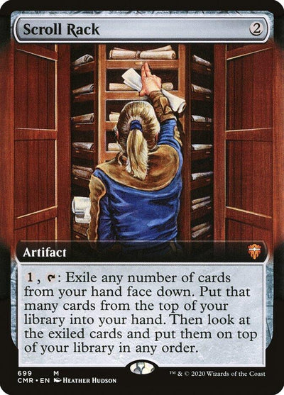 Scroll Rack (Extended Art) (699) (Commander Legends)