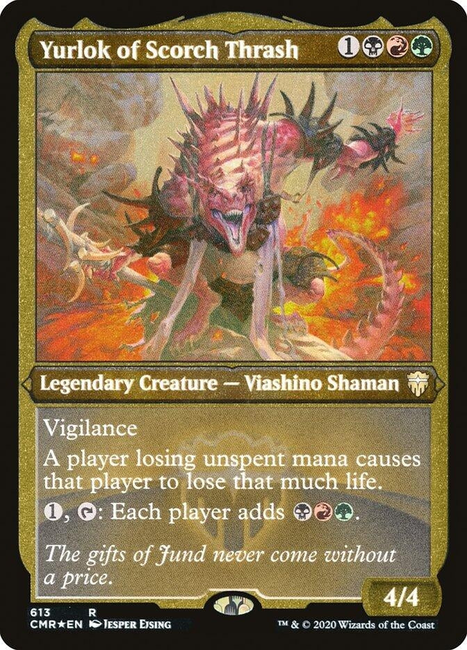 Yurlok of Scorch Thrash (Foil Etched) (613) (Commander Legends)